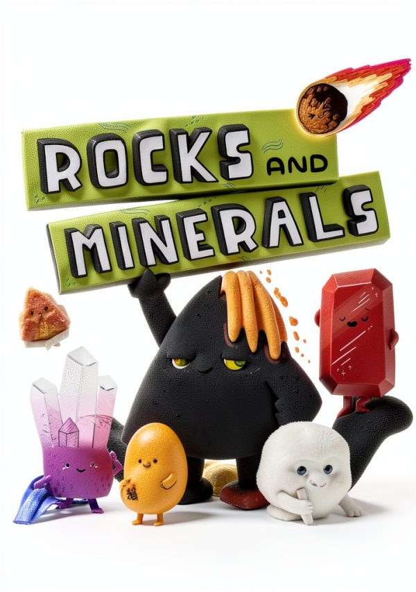 Scholastic Press Children's Rock & Mineral Book for Kids-0