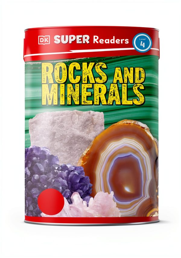 DK Children Kids Rock & Mineral Book for Ages 9-12 Educational Guide-0