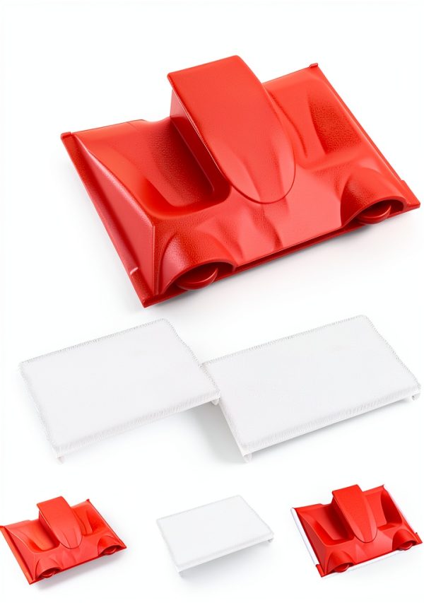 Paint Edger Tool Thrymme Red with 2 Replacement Pads-1